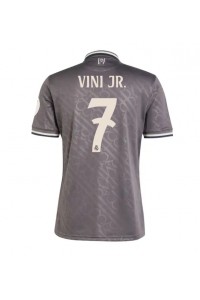 Fotbalové Dres Real Madrid Vinicius Junior #7 Třetí Oblečení 2024-25 Krátký Rukáv